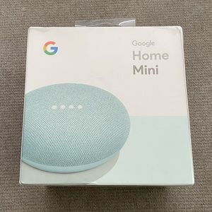 Google Mini Home Aqua